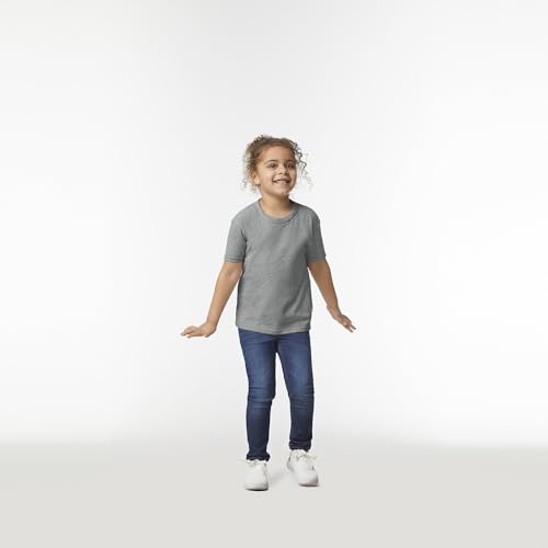 Gildan unisex child Toddler T-shirt, 2-pack T Shirt, Sport Gray, 2T US - image 3