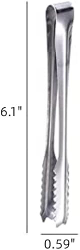 Miniatura 5 de Pinzas y cucharas de hielo Sweet Candy Buffet (plata-2 juegos)