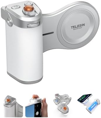 TELESIN Magnetic Imaging Master Grip, Ergonomic DSLR-Style Phone ...
