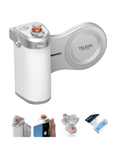 TELESIN Magnetic Pro Shot Phone Camera Grip with Battery