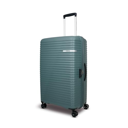 Image of American Tourister Liftoff+|Large Size Check-in Spinner Trolley Bag (79 cm) for Travel|360 8 Wheel Travel Luggage|Hard Case Polypropylene (PP) Suitcase|Mounted TSA Lock|Dark Olive