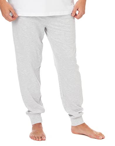 Looney Tunes Mens Pajamas | Adults Grey Loungewear Pants & White T-Shirt Complete PJ Set | Classic Bugs Bunny Taz Daffy Duck4