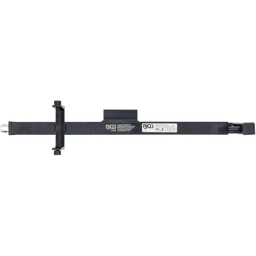 Compresor de muelles para horquillas invertidas, 58,2 x 15,3 x 14,5 cm, acero resistente, seguridad y precisión, D-Work