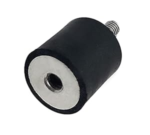 DOJA INDUSTRIAL Klimaanlage Gummipuffer M6, 4er Pack