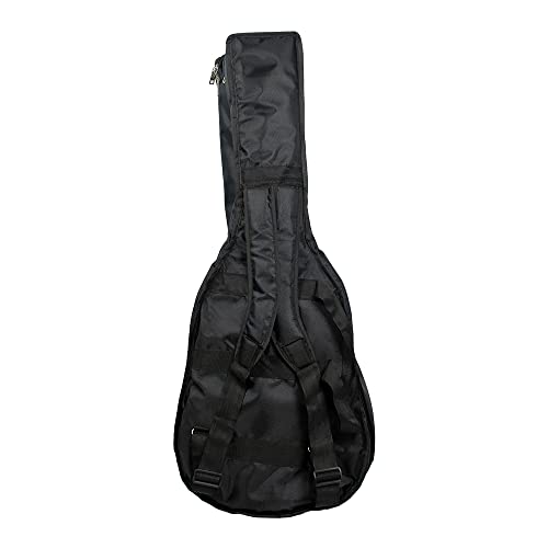Image of Bajaao ABS Guitar Bag Dual Guitar Gig Bag With 12Mm Padding For One Acoustic & One Electric Guitar, Black