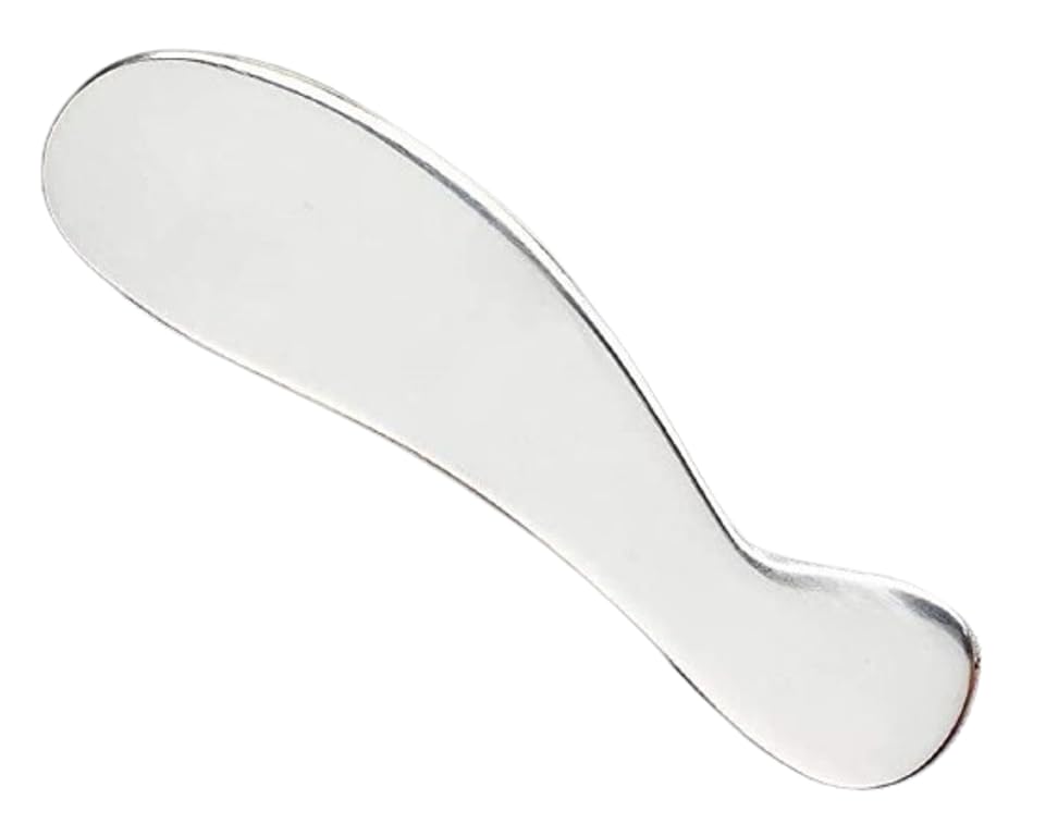 WITSOUL Gua Sha Stainless Steel Tool for Face, Massage Scraper for Facial Skin Care with Travel Pouch (S - SHAPE) (B0B25VCCDV) Amazon Price History, Amazon Price Tracker