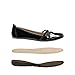 DREAM PAIRS Zapatos Planas Comodas Mujer Clásicas Bailarinas Planas con Tira Pat Negro SDFA2361W-NEW-E Talla 39 Imagen de DREAM PAIRS Zapatos Planas Comodas Mujer Clásicas Bailarinas Planas con Tira Pat Negro SDFA2361W-NEW-E Talla 39