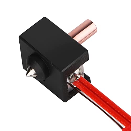 Creality Official Sprite Extruder Upgrade Heater Block Kit High Temperature Pro 300℃ Titanium Heatbreak Plated Copper Nozzle Compatible with Creality Ender 3 S1/Ender3 S1 Pro/CR10 Smart Pro