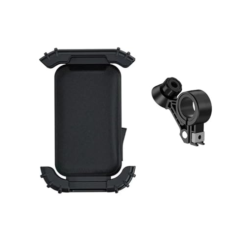 Support téléphone vélo et moto pour poignée avec béquille renforcée antichoc