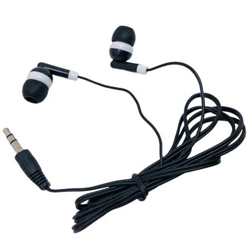FackLOxc 3 5-mm in Ear Kabel Kopfhörer Für Smartphone Kopfhörer Kraftvoller Bass Geräuschisolierend Multifunktions Ohrhörer Kabel in Ear Kopfhörer