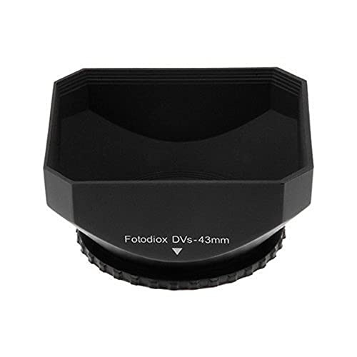 Fotodiox Video Camera, Camcorder DV Lens Hood, Sun Shade, 43mm Black Fotodiox Video Camera, Camcorder DV Lens Hood, Sun Shade, 43mm Black