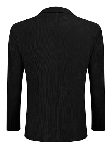 COOFANDY Mens Corduroy Blazer Casual Sport Coat Vintage Two Button Suit Blazer Jacket3