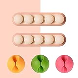 Phone Cord Holder for Desk,Cute Adhesive Cable Clips Holder,Car Home Office Cable Prganizer Accessories,5 Pack Cord Management Charger Holder
