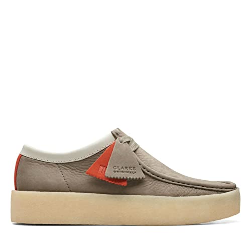 Clarks Original Mens Wallabee Cup Grey Nubuck 10M2