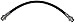 Dorman H620818 Rear Passenger Side Inner Brake Hydraulic Hose Compatible with Select Hummer Models
