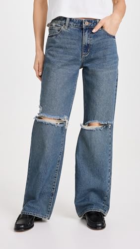 ABRAND Women's 99 Baggy Devyn Rip Jeans2