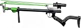 Accurate Heavy-Duty Hunting Slingshot Rifle High Speed Trigger Launch (90-120 m/s) with 4 Reinforced Rubber Bands Can Hunt and Shoot Fish Pull The Trigger to Launch Firing
