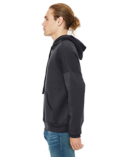Bella + Canvas 3729 Unisex Sponge Fleece Pullover DTM Hoodie Dark Grey3