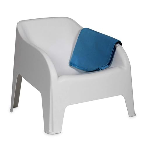 Toomax Poltrona Sedia da Giardino in resina PETRA Z185 colore BIANCO - 79x79x80H cm