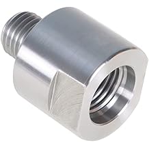findmall Lathe Headstock Spindle Adapter Converts 1-1/4 Inch x 8TPI to 1 Inch x 8TPI for Woodworking Lathe