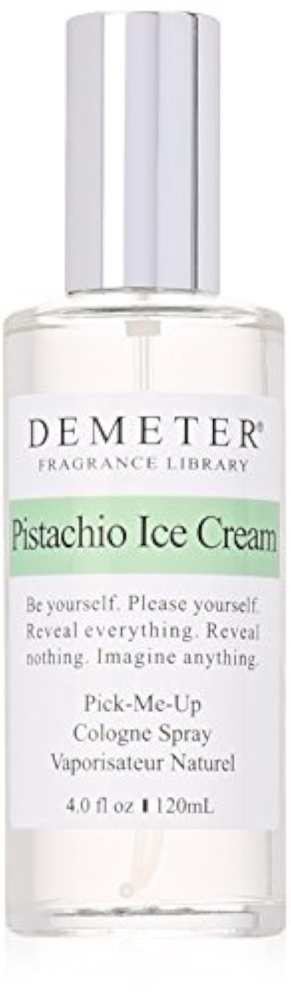 Cologne Spray for Unisex, Pistachio Ice Cream, 4 Ounce