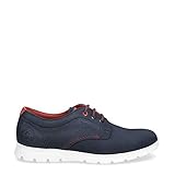 Fabricado en España Panama Jack Domani, Zapatos de Cordones Oxford para Hombre, Azul (Navy), 42 EU