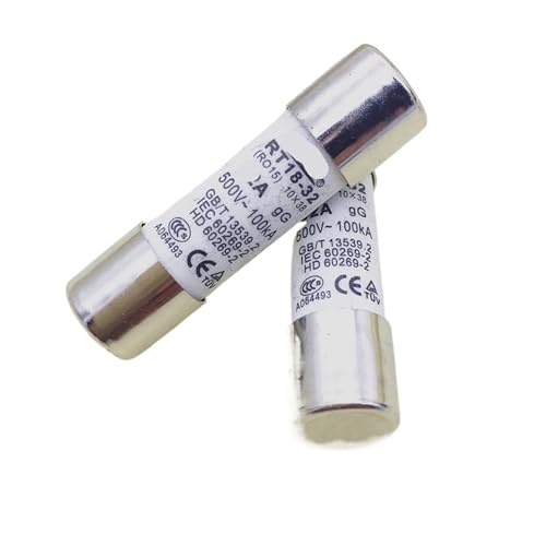 Portafusible de núcleo de fusible de cerámica RT18-32 10x38mm 32A 500V 6A