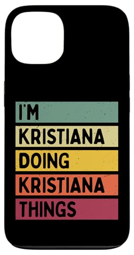 I'm Kristiana Doing Kristiana Things �ʔ����J�X�^���l�[�� �X�}�z�P�[�X iPhone 13 �p