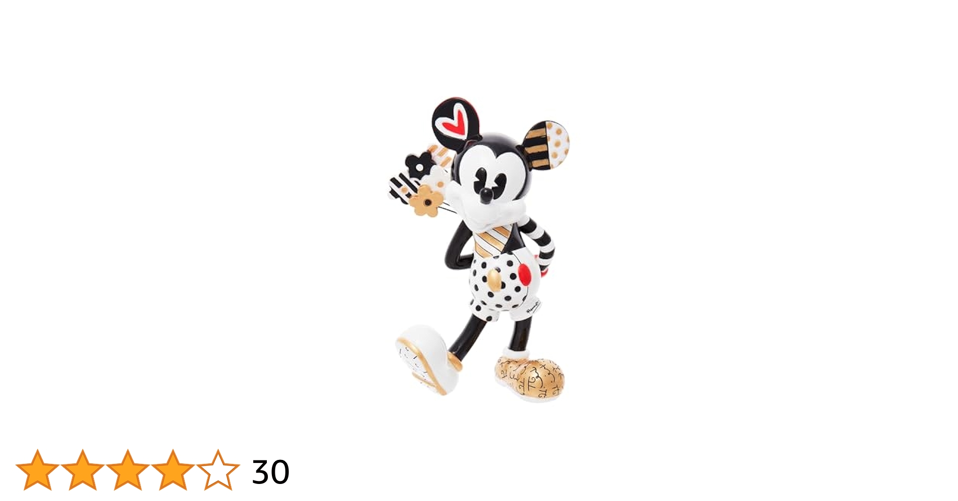 エネスコ ロメロ ブリット ミダス ミッキーマウスフィギュア Amazon.co.jp: Enesco Disney by Britto 100 Years of Wonder