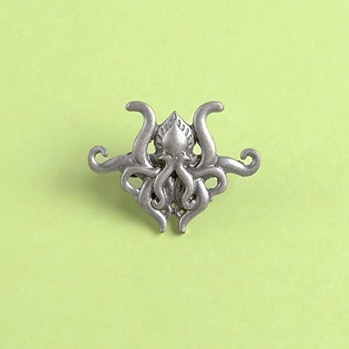 Broche de metal H.P. Lovecraft Cthulhu polvo colorido broche crachá camisa mochila lapela broche joi