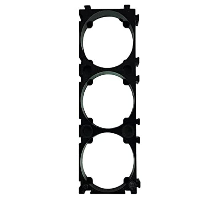 QBM18650 Lithium ion Battery Holders Spacer Bracket Plastic Cell Holder for Lithium Battery (Pack OF 100)