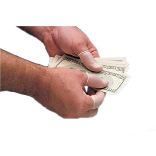 North by Honeywell Rolled white powdered latex finger cots, 3 mils x 23/4 (X Large / 144 cots) North by Honeywell Rolled white powdered latex finger cots, 3 mils x 23/4" (X Large / 144 cots)