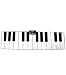 FAO Premium Piano Dance Mat - 69x31-Inch Fun Musical Step 'N' Play mat For Children - Perform Classic Tunes With Your Feet! - 38 Different Notes - Record & Playback Functions - Great Gift Idea For Boy