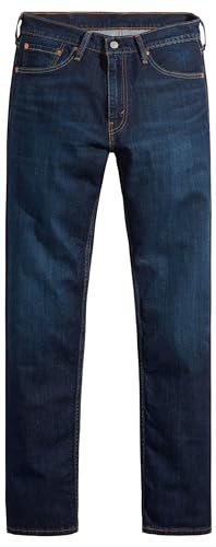 Image of Levi's Men's 505 Regular-Fit Jeans, Nail Loop Knot - Dark Indigo, 30Wx30L