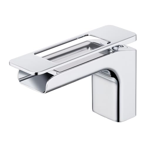 Robinet de lavabo cascade numérique pour transformer votre salle de bains en spa relaxant