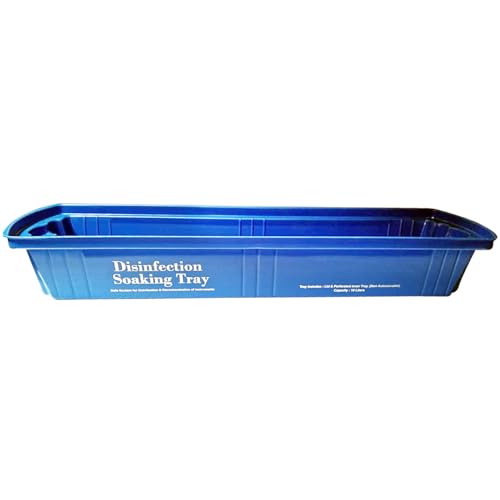 Sterilization Cidex Tray ABS Body with Perforated Tray 10 litres Cap.