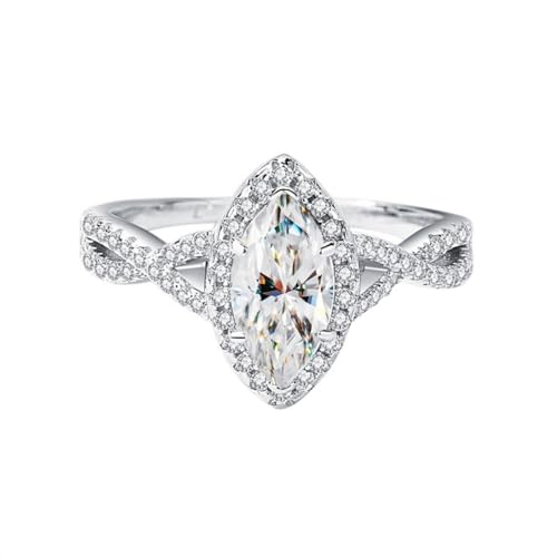 Alliances en moissanite rose 1 ct le cadeau romantique idéal pour elle