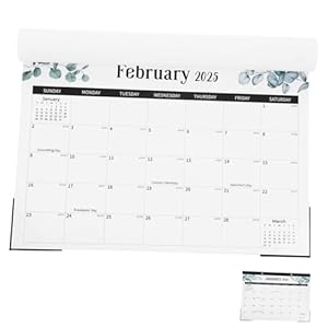 HOMSFOU Wand-Jahreskalender 2025-2026 Monatsplaner