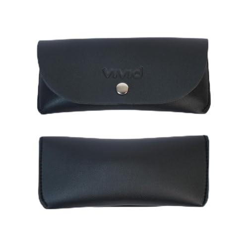 Image of VIVID Unisex Specs Snap Button Eyewear Dabbi Faux Leather Soft Case Cover