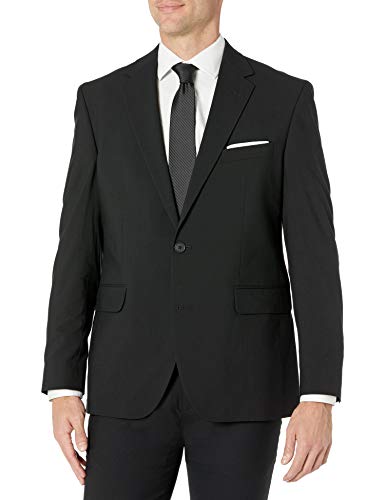 Dockers Men's 360 Smart Flex Suit Separate Jacket, Black, 50 Regular