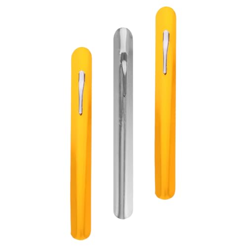 TOYANDONA Set da 3 Raccoglibriciole da Tavolo in Acciaio Inox 304, Spazzatrice Compatta con Clip Portatile, Pulitore di Briciole per Tovaglie, Utensile la Pulizia Professionale