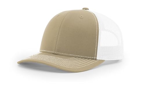 Image of Richardson 112 Trucker Hat - Premium Blank Baseball Cap, Adjustable Snapback Hat - Structured Six Panel Richardson Blank Hats