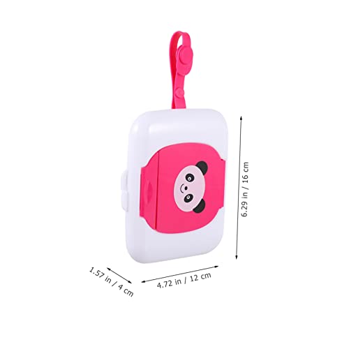 Boîte de lingettes bébé portable : étui de rangement compact pour voyage