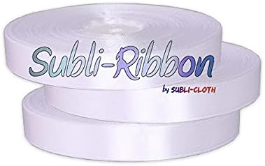 Subli-Cloth Subli-Ribbon Satin Strap for Sublimation Cloth Fabric Polyester (38mm x 50mts)