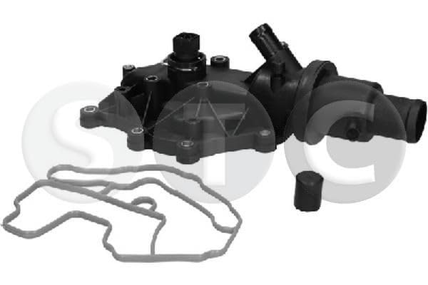 STC T403773 Carter del termostato con guarnizione con sensore con termostato