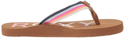 Roxy Girls Rg Colbee Flip Flop Sandal, Multi 1, 3 Big Kid #TOP5
