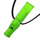 ACME Doppelton Hundepfeife No. 640 / No. 641 – Profi-Doppelpfeife mit 2 Signaltönen & Gratis Lederband – Standardisierte Frequenz (No. 640/ dg Green)
