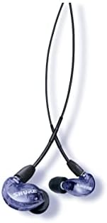 （18:30時点） 【VGP 殿堂入り金賞】SHURE シュア イヤホン : 有線 SE215SPE-PL-A パープル 高遮音性 ゲーム ゲーミング スペシャルエディション カナル型 ワイヤレス変換可(別売) MMCX リケーブル プロ仕様 低音強化 配信 音楽 オーディオリスニング レコーディング 録音 楽器 在宅勤務 リモートワーク テレビ ケーブル長116 cm 【国内正規品/メーカー保証2年】