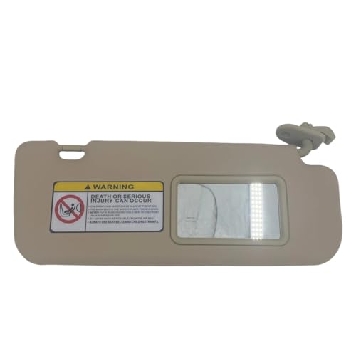 Pare soleil voiture isolant pour voyager confortablement en Hyundai Verna beige côté droit