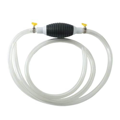 Bomba Manual de Succión de Líquido, Coche de Transferencia de Aceite Multifuncional Portátil con Bola de Goma, Bomba de Sifón de Infusión Manual, Resistente Al Calor